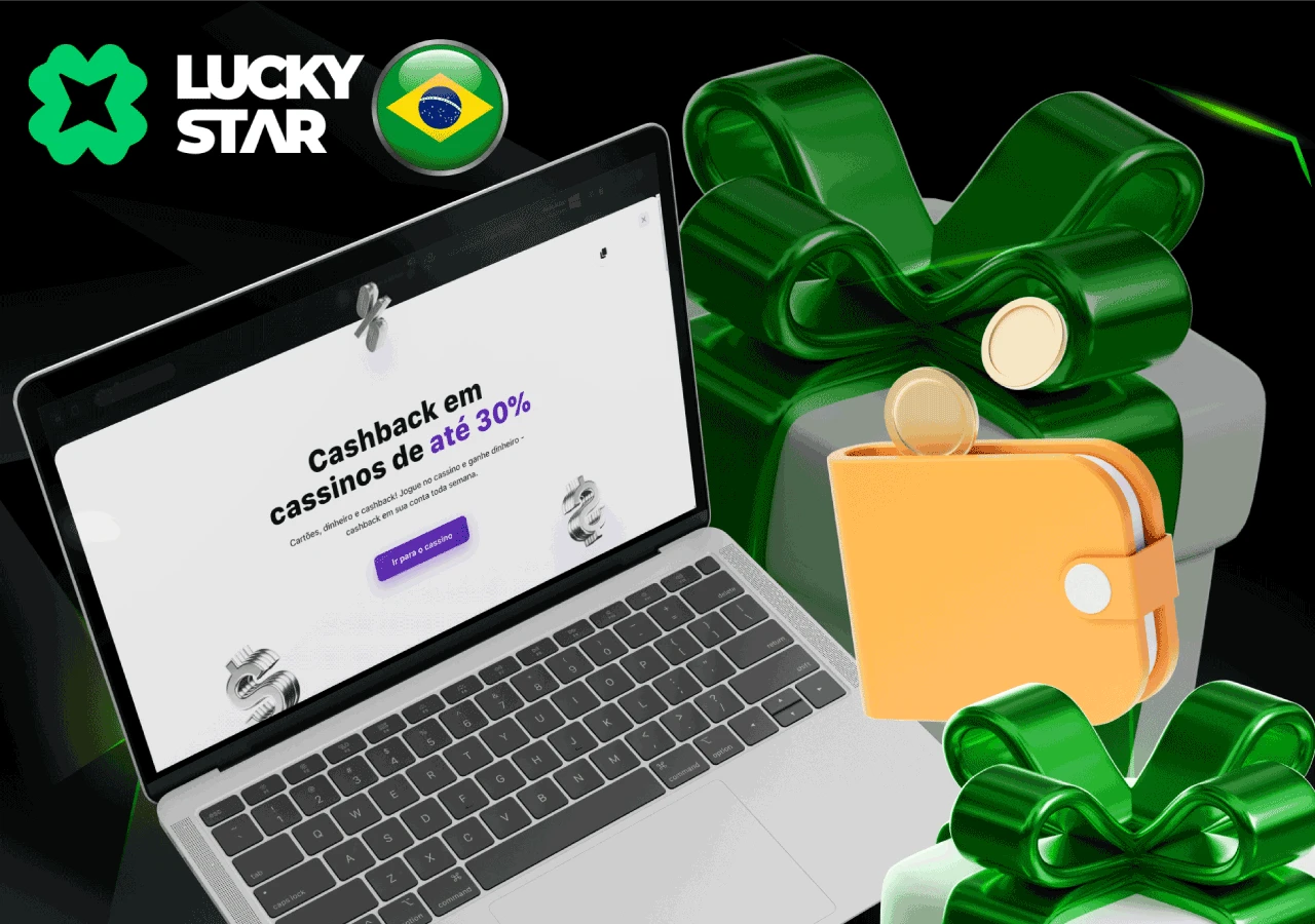 Cashback semanal de 30% da Lucky Star